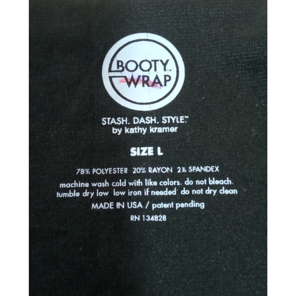 Booty Wrap by Kathy Kramer Black Size Large NWT - Picture 4 of 9